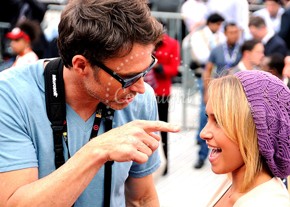 Actors, Tim Daley & Hayden Panettier - 2008 Democratic National Convention, Invesco Field, Denver